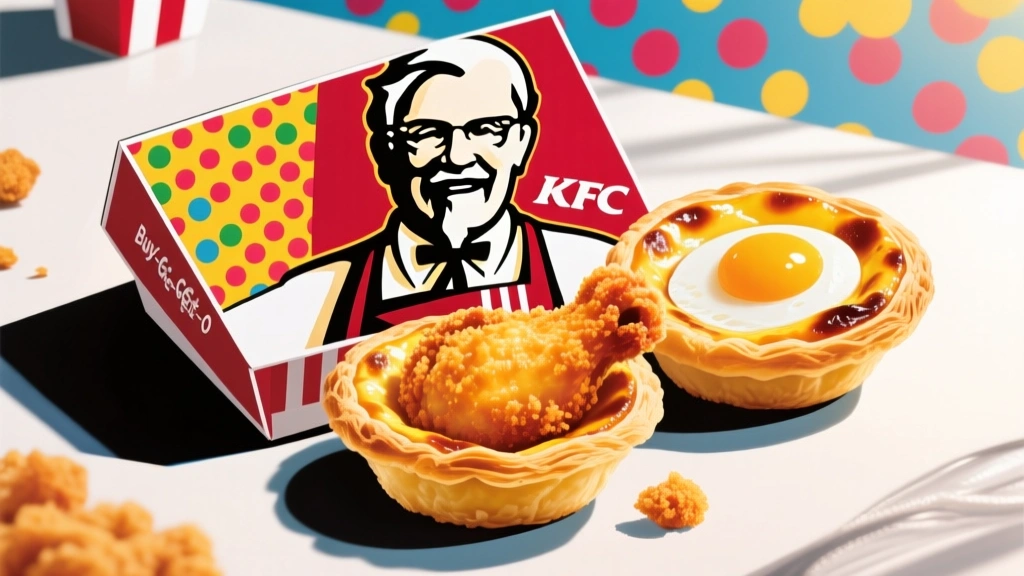 KFC's Buy-One-Get-One Deals: Crispy Chicken and Egg Tarts at Steep Discounts