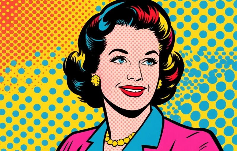 Visuele weergave van Shirley Raines