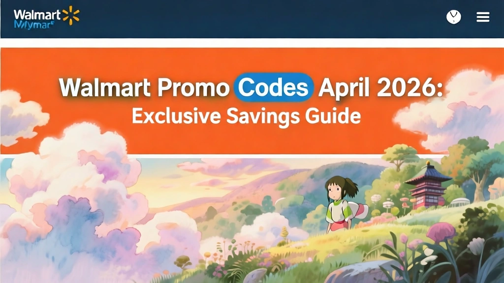 Walmart Promo Codes April 2026: Exclusive Savings Guide