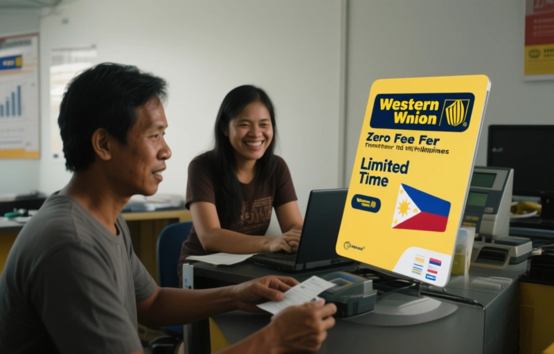 Western Union Zero Fee Transfer to Philippines: Limited Time Offer