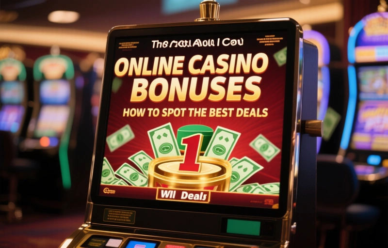 Visual representation of Online Casino Bonuses