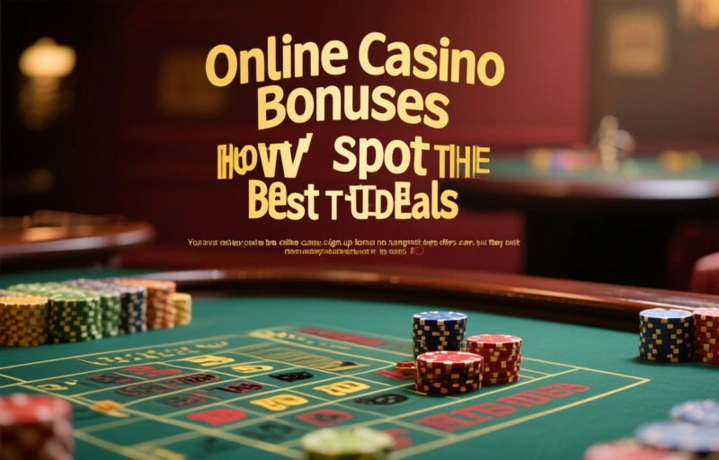 Visual representation of Online Casino Bonuses