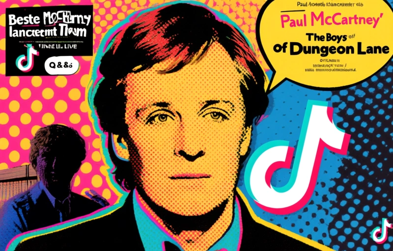 Paul McCartney lanceert album op TikTok Live