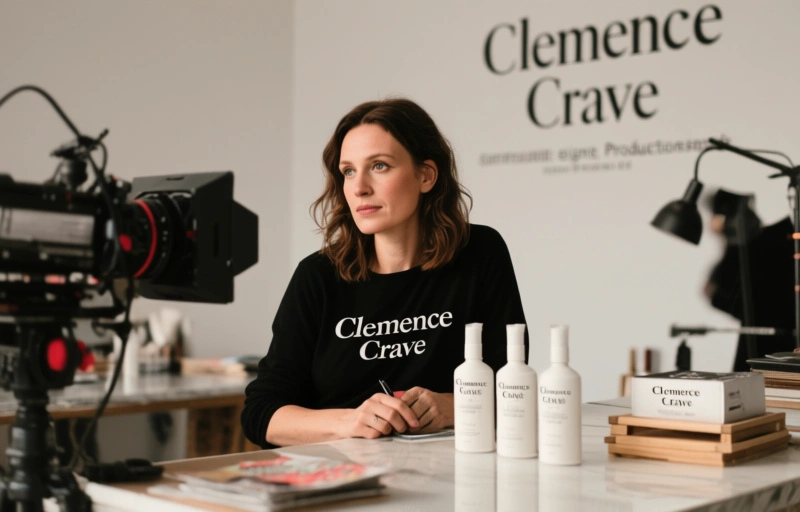 Visuelle Darstellung von Clemence Audiard startet eigene Produktionsmarke Clemence Crave