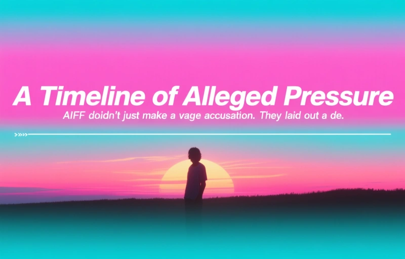 Visual representation of AIFF Accuses Executive of Pressure in ISL Team Selection Row