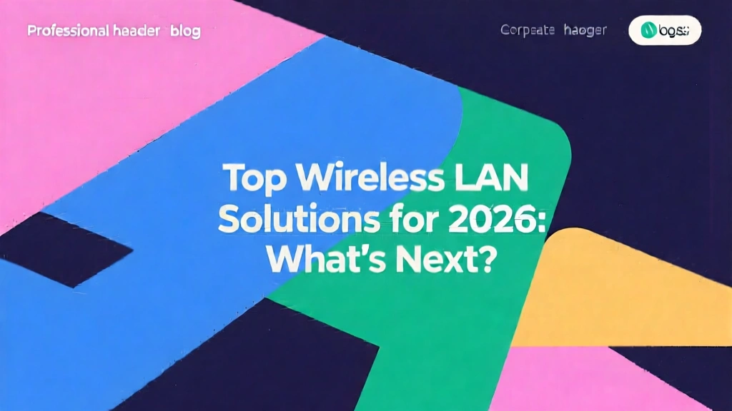 Top Wireless LAN Solutions for 2026: What's Next?