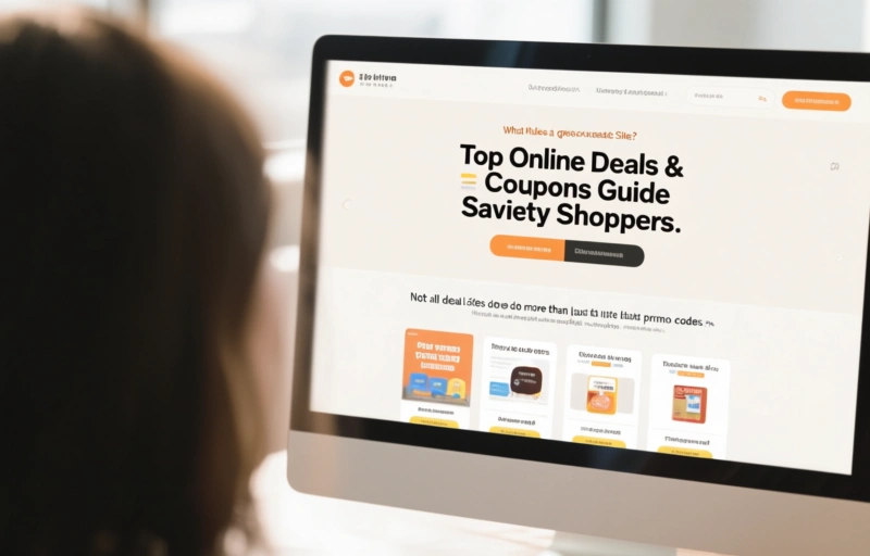Visual representation of Top Online Deals & Coupons Guide for Savvy Shoppers