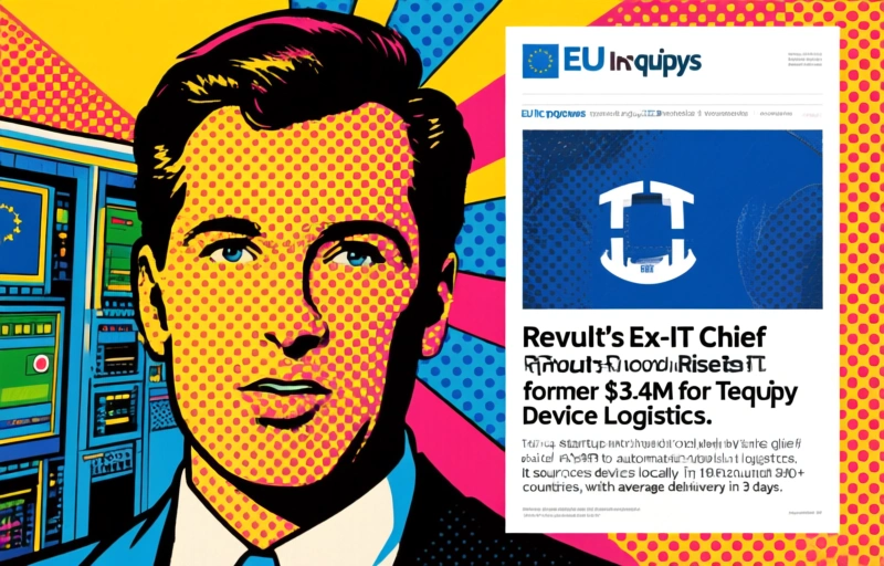Revolut's Ex-IT Chief Raises $3.4M for Tequipy Device Logistics