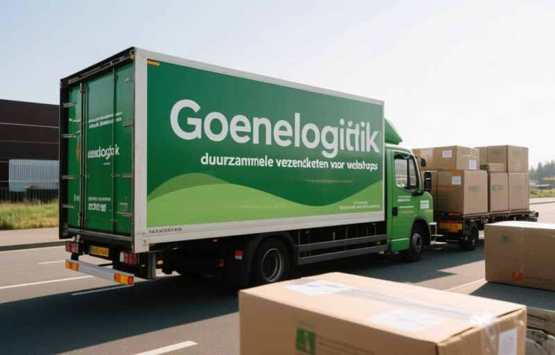 Visuele weergave van Groene logistiek