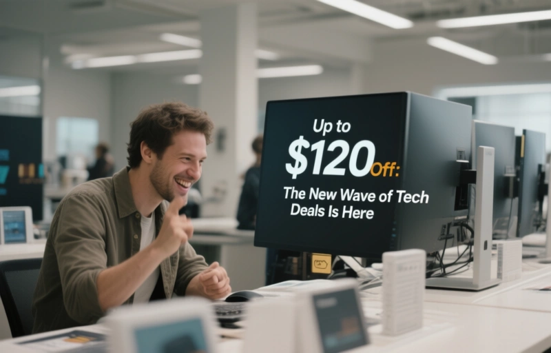 Up to $120 Off: The New Wave of Tech Deals Is Here