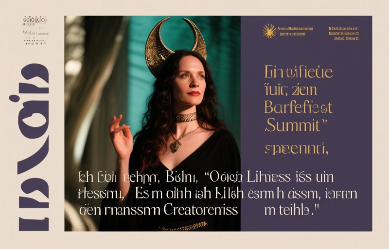 Visuelle Darstellung von Goddess Lilith für den Bucharest Summit Award nominiert