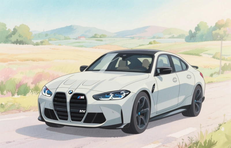 Visual representation of BMW X4 M EV Return