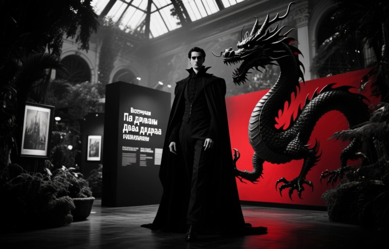 Встречаем Год Дракона: новая выставка в Bellagio Conservatory