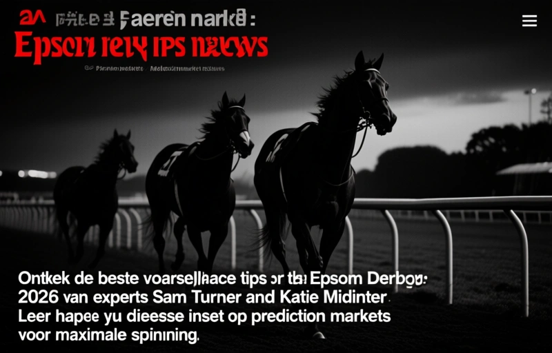Paardenraces voorspellingen: Epsom Derby tips 2026