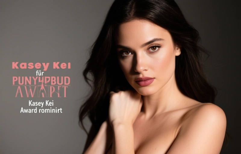 Visuelle Darstellung von Kasey Kei für Pornhub Award nominiert