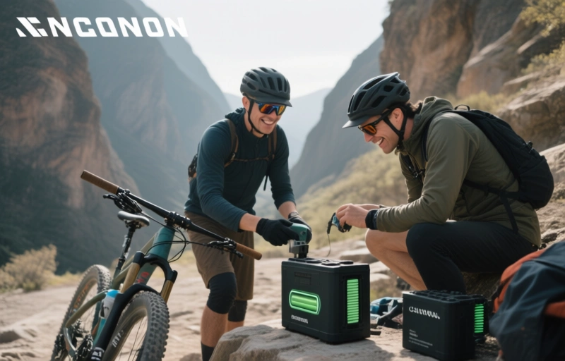 Canyon Spectral:ON 800Wh Battery Range Test
