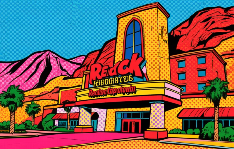 Visuaalinen esitys aiheesta Virtakatkos iski Red Rock Resortiin – työntekijät auttamaan