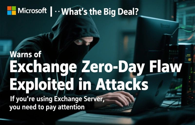 Visual representation of Microsoft Warns of Exchange Zero-Day Flaw Exploited in Attacks