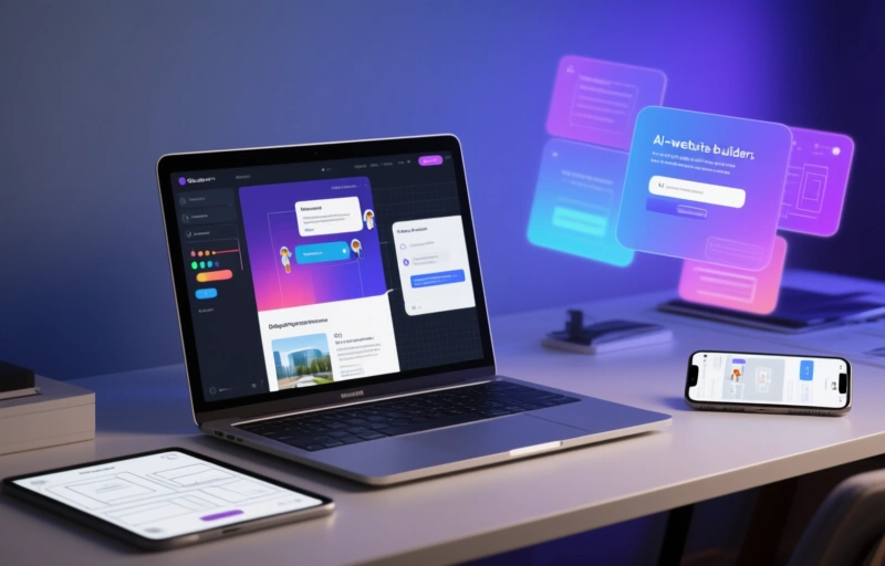 AI-website bouwen: top AI-websitebouwers van 2025