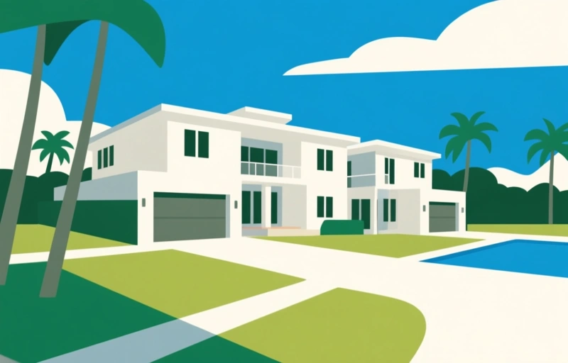 Modern Living at 17500 Via Capri in Boca Raton's Polo Club