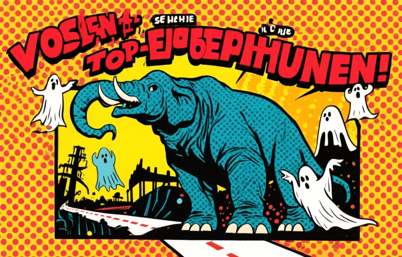 Visuelle Darstellung von 10 verrückte Roadside Attractions zwischen Las Vegas und LA