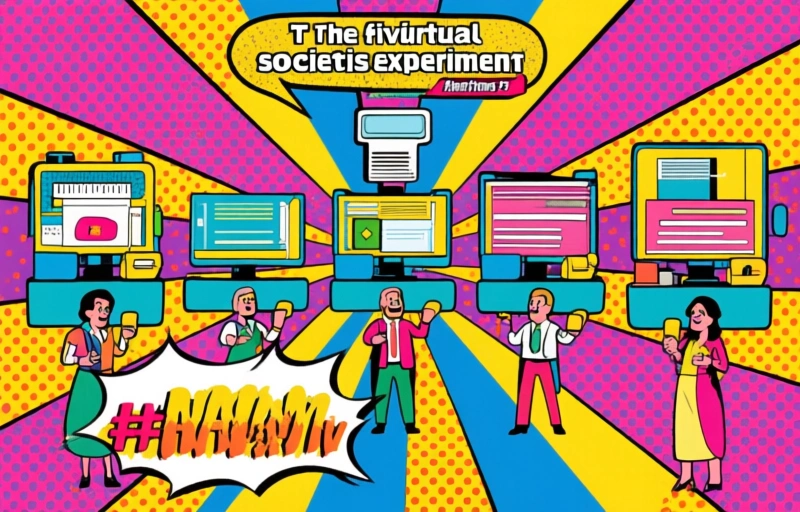 Visual representation of 5 Chaotic Virtual Societies Reveal AI Procurement Risks