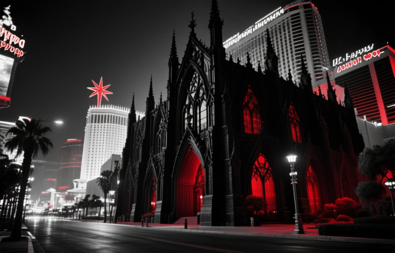 Визуальное представление Лас-Вегас будущего