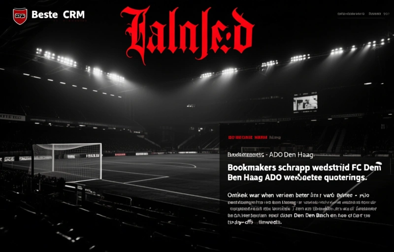 Bookmakers schrappen FC Den Bosch - ADO Den Haag