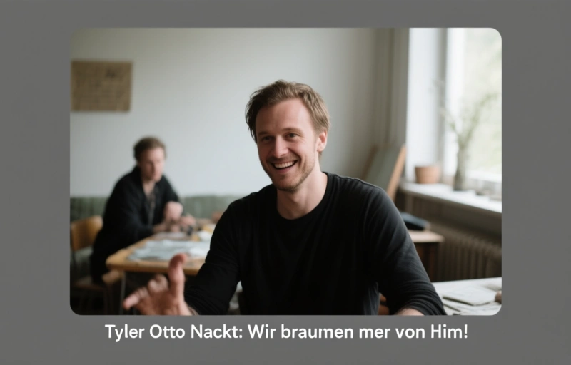 Tyler Otto Nackt: Wir brauchen mehr von ihm