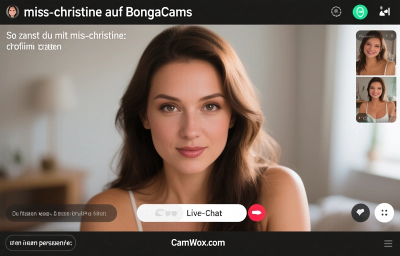 Visuelle Darstellung von miss-christine auf BongaCams