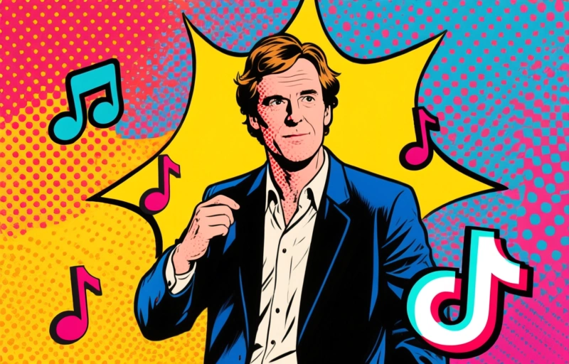 Visuele weergave van Paul McCartney lanceert album op TikTok Live