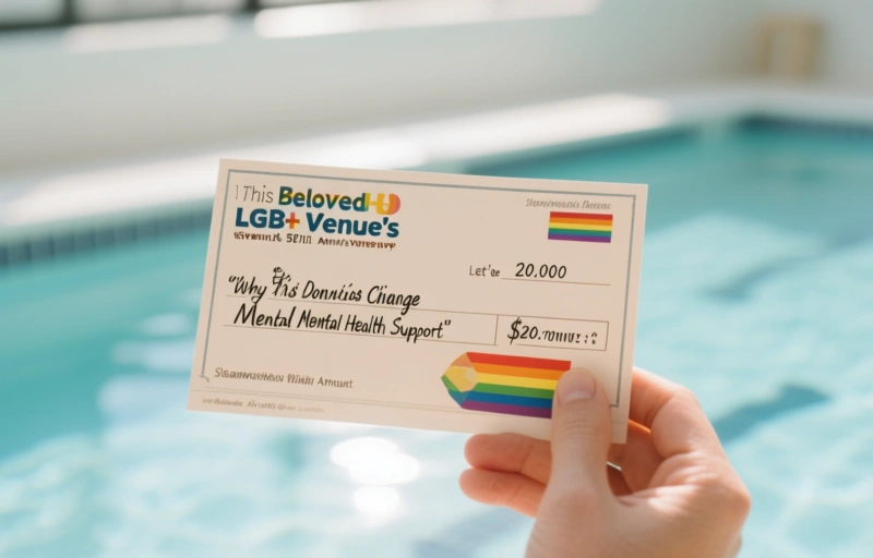 Visual representation of This Beloved LGBTQ+ Venue's 50th Anniversary Gift Could Change Mental Health Support