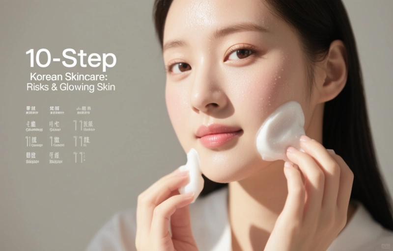 Visual representation of 10-Step Korean Skincare