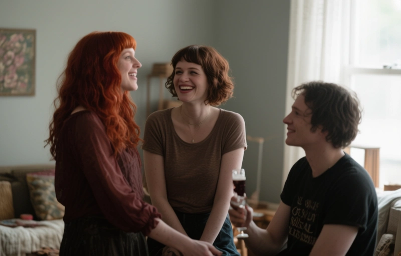 Octavia Red & Rissa May in 'All Natural Lesbians'