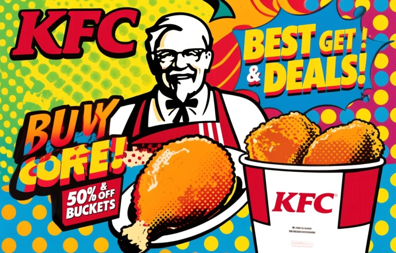KFC's Best Deals: Buy One Get One Free & 50% Off Buckets