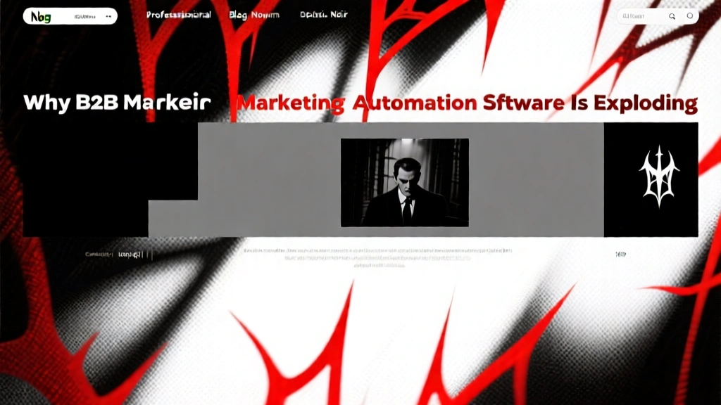 Why B2B Marketing Automation Software Is Exploding