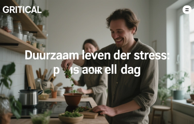 Duurzaam leven zonder stress: praktische tips voor elke dag