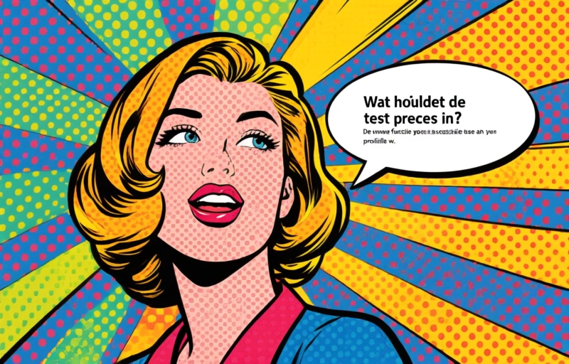 Visuele weergave van Instagram test interesses op profielen