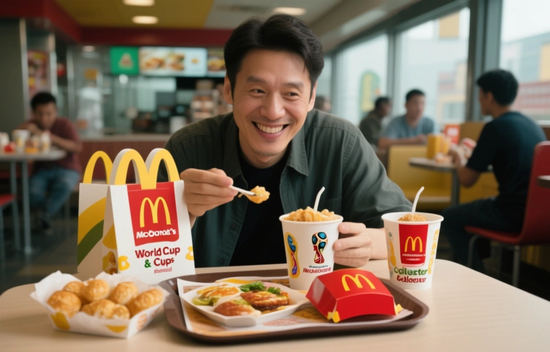 McDonald's World Cup Menu & Collector Cups Revealed