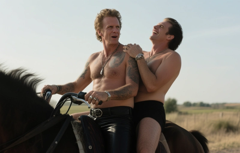 Mike Monroe reitet auf Jack Greys rohem Schwanz bei Randy Blue