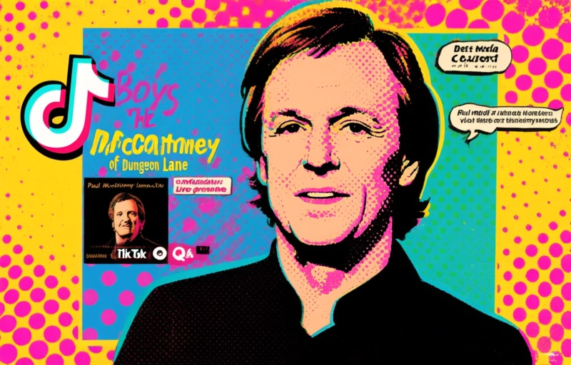 Paul McCartney lanceert album met TikTok Live