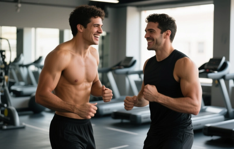 Jayden Marcos und Xavier Zane: Heiße Action im Fitnessstudio