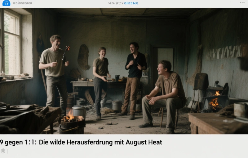 9 gegen 1: Die wilde Herausforderung mit August Heat