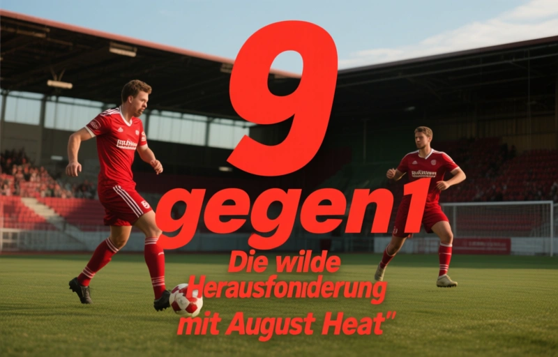 Visuelle Darstellung von 9 gegen 1
