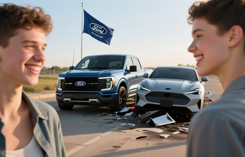 Ford's Electric Flagships in Trouble: F-150 Lightning and Mustang Mach-E Recalled for Rolling Away