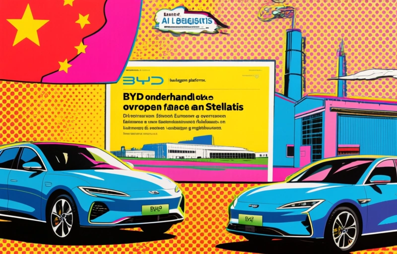 BYD onderhandelt over overname Europese fabrieken van Stellantis