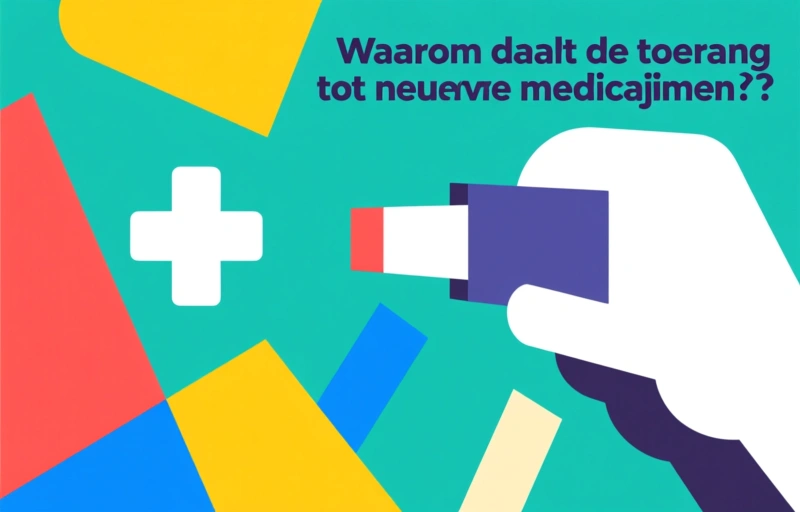Visuele weergave van Toegang tot nieuwe kankermedicijnen in Nederland halveert