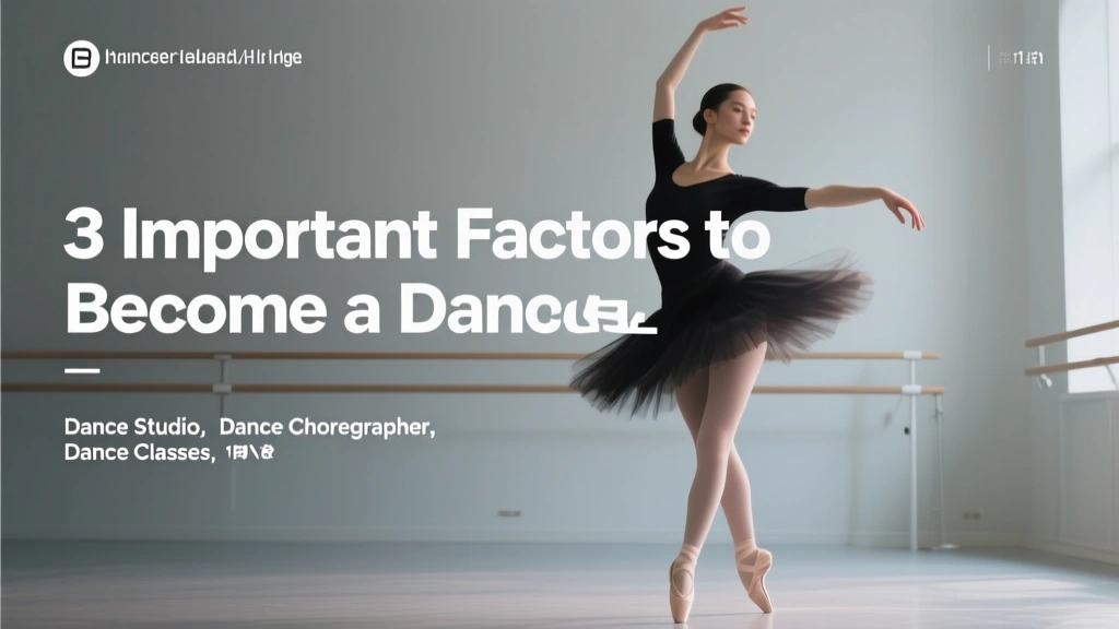 3 Important Factors to Become a Dance Professional