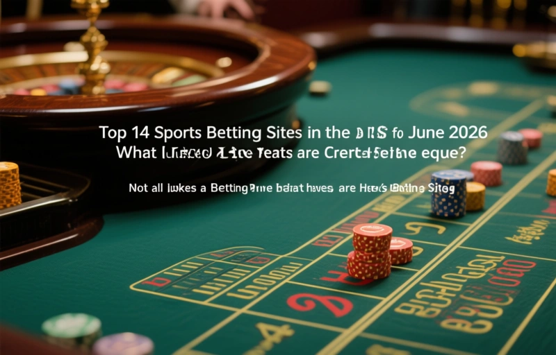 Visual representation of Top 14 Sports Betting Sites in the US for June 2026