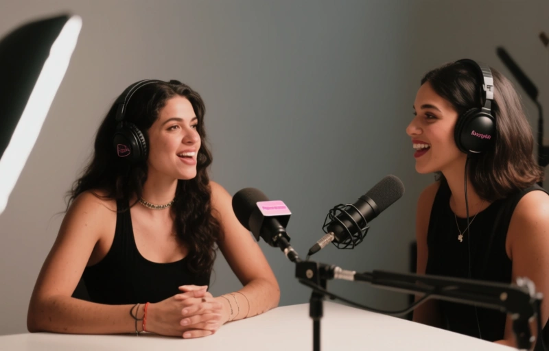 Visual representation of Juliana Marie's Candid Podcast Interview with Burghcpl4fun